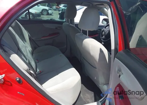 2011 Toyota Corolla Le from USA, damaged, VIN 2T1BU4EE2BC680016